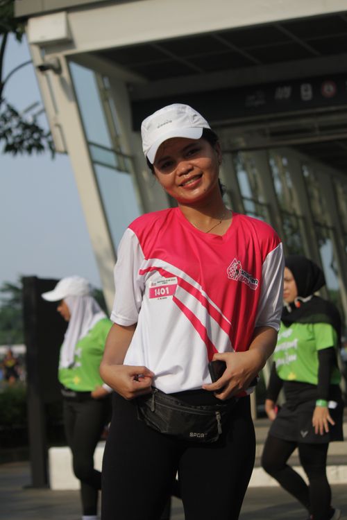Race photo from Smartfren Run 2024 Vibes