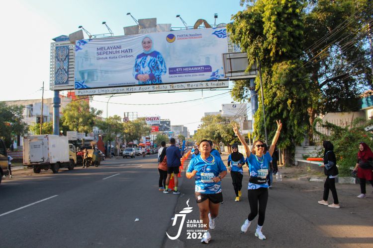 Race photo from Jabar Run 10K 2024