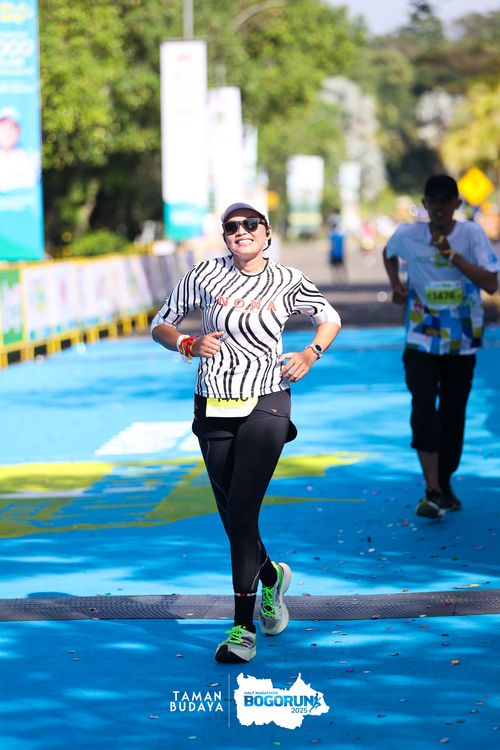 Race photo from Taman Budaya x BOGORUN 2025