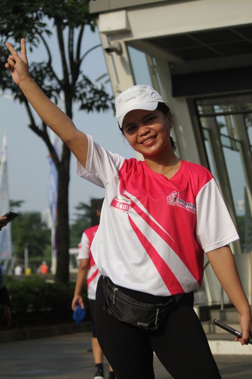 Race photo from Smartfren Run 2024 Vibes