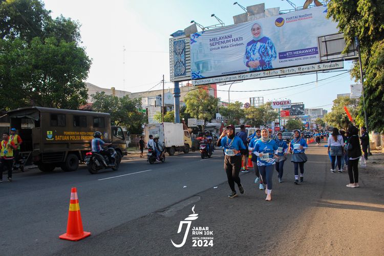 Race photo from Jabar Run 10K 2024