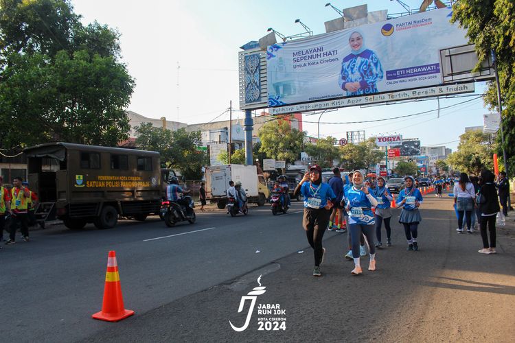 Race photo from Jabar Run 10K 2024
