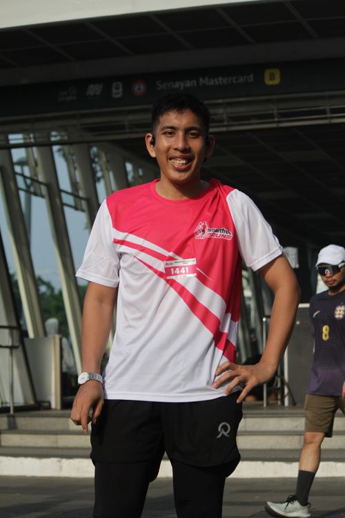 Race photo from Smartfren Run 2024 Vibes
