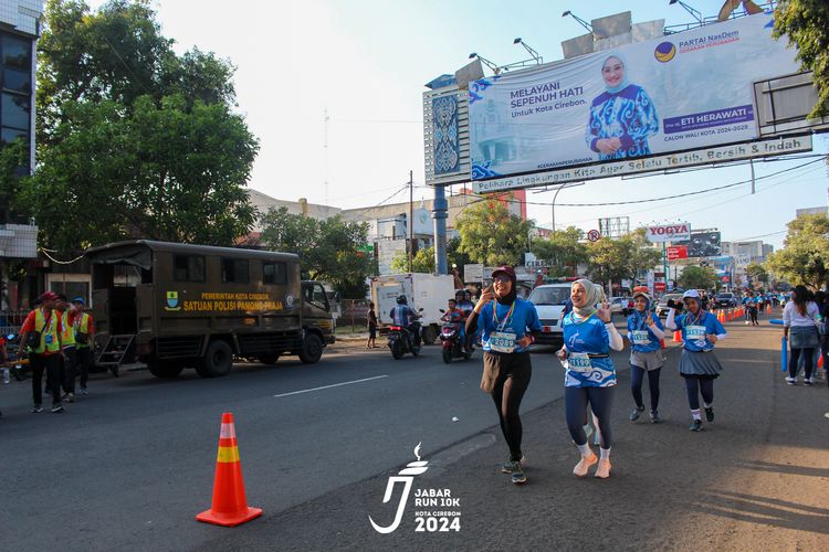 Race photo from Jabar Run 10K 2024