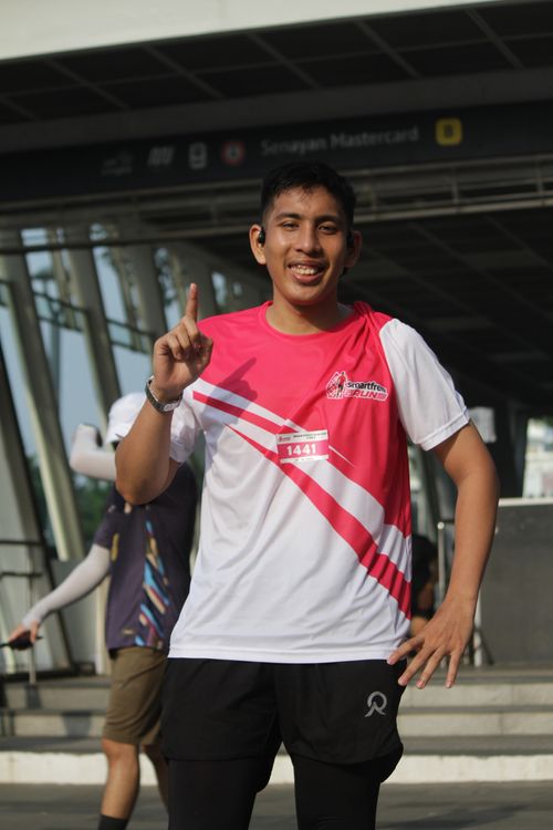 Race photo from Smartfren Run 2024 Vibes