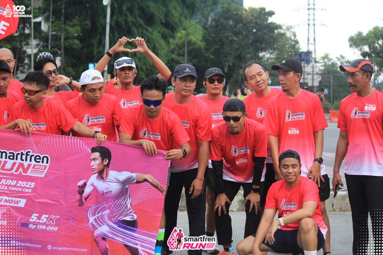 Race photo from Smartfren Run 2025 Vibes