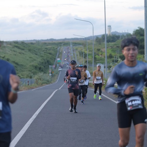 Race photo from KEDIRI HALF MARATHON 2026