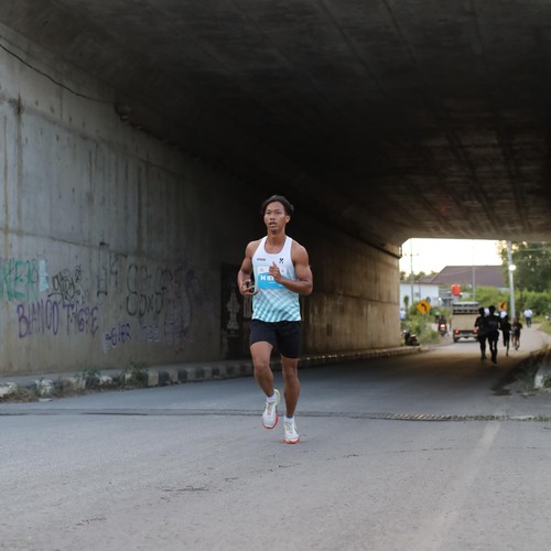 Race photo from KEDIRI HALF MARATHON 2026