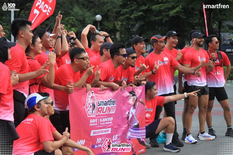 Race photo from Smartfren Run 2025 Vibes