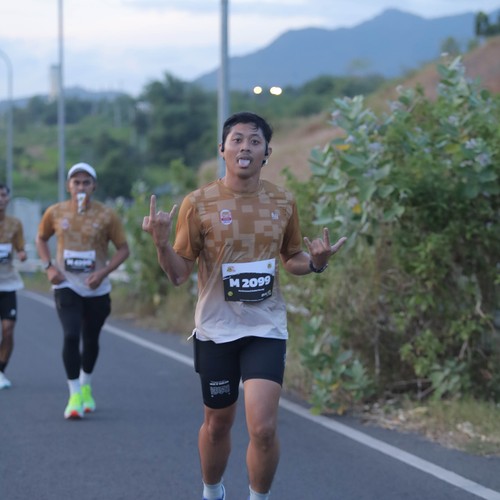 Race photo from KEDIRI HALF MARATHON 2026