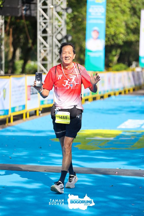 Race photo from Taman Budaya x BOGORUN 2025