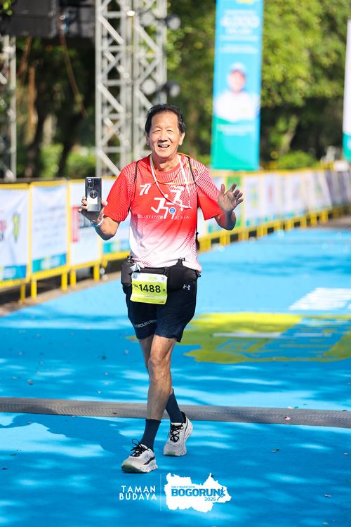 Race photo from Taman Budaya x BOGORUN 2025