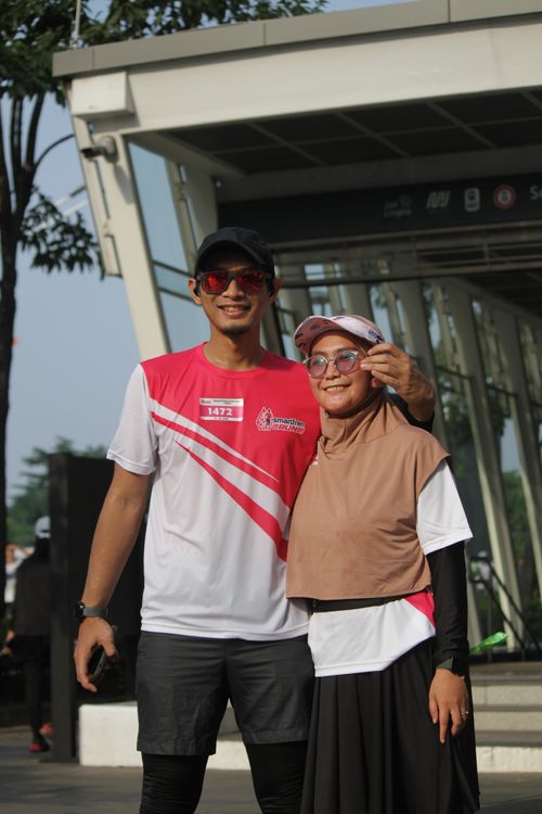 Race photo from Smartfren Run 2024 Vibes