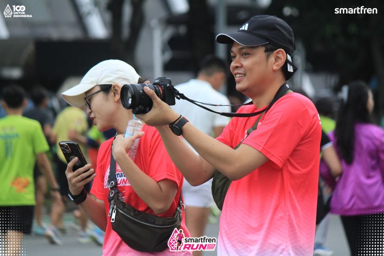 Race photo from Smartfren Run 2025 Vibes