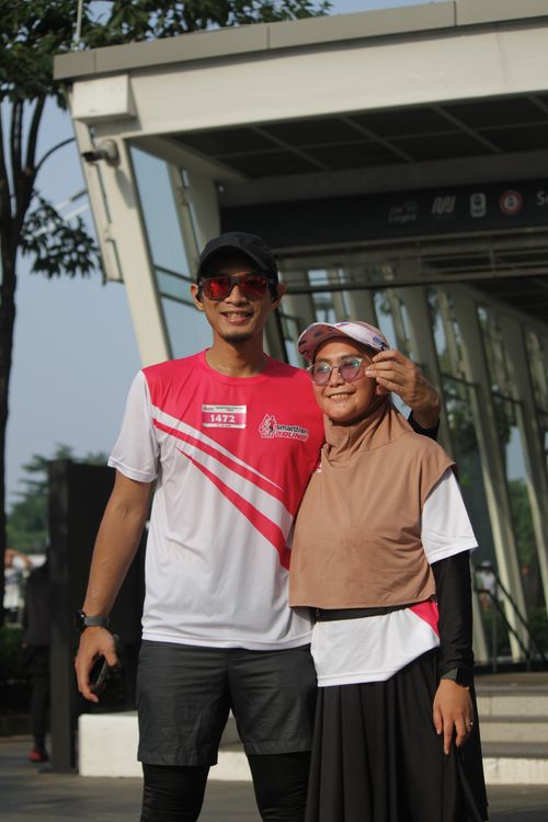 Race photo from Smartfren Run 2024 Vibes