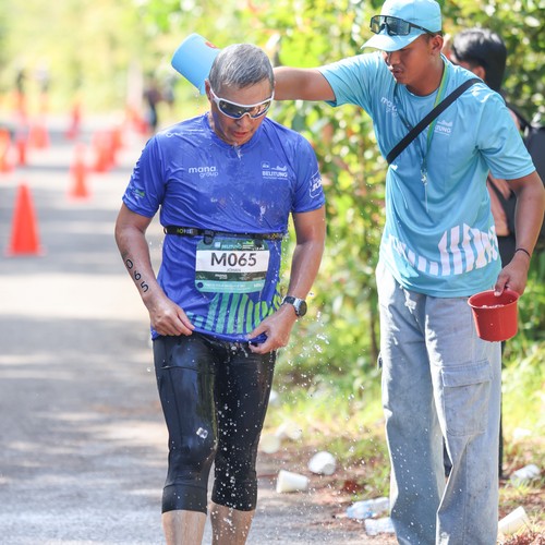 Race photo from Belitung Multisport Festival