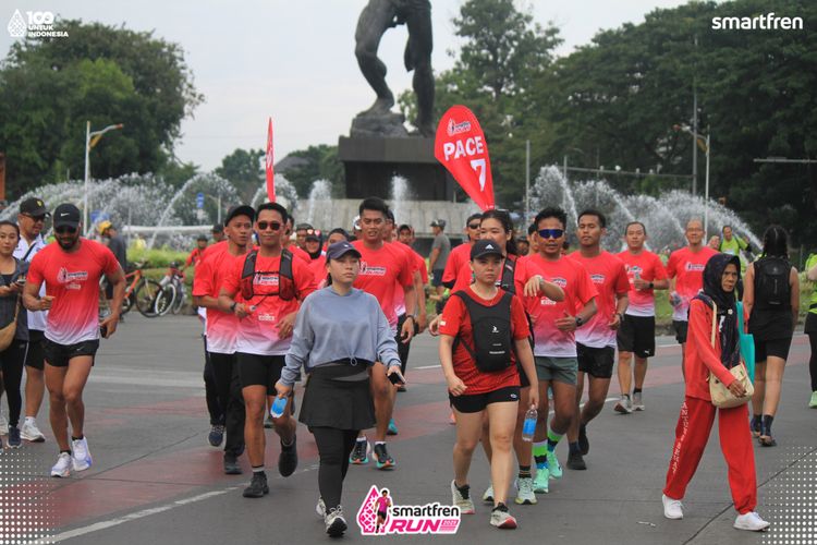 Race photo from Smartfren Run 2025 Vibes