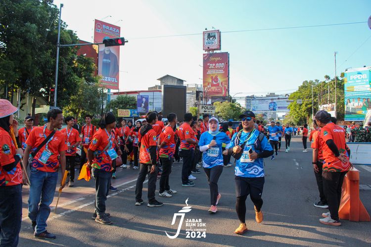 Race photo from Jabar Run 10K 2024