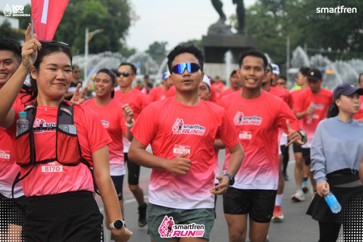 Race photo from Smartfren Run 2025 Vibes