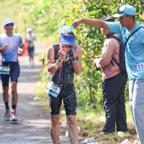 Race photo from Belitung Multisport Festival