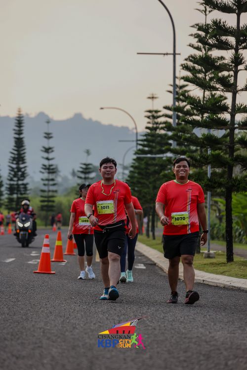 Race photo from CISANGKAN KBP CITY RUN 2025
