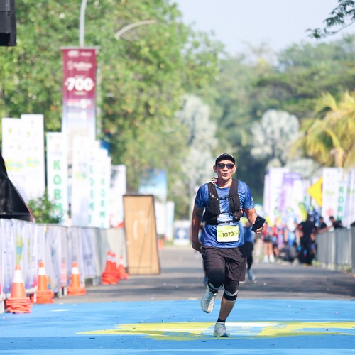 Race photo from BOGORUN 2026