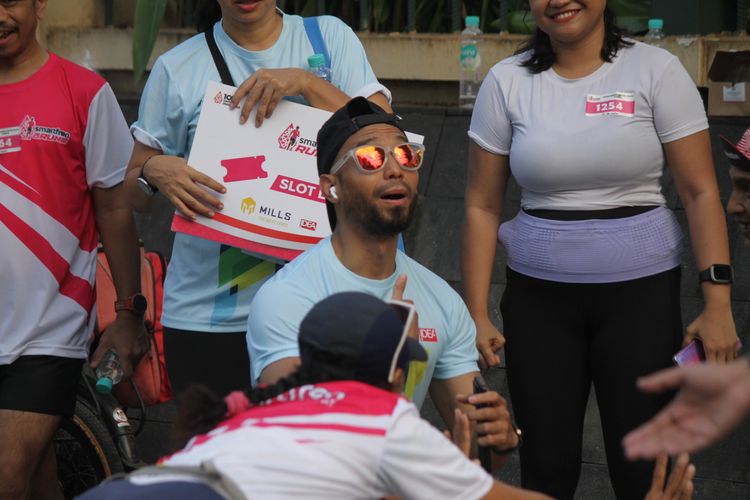 Race photo from Smartfren Run 2024 Vibes