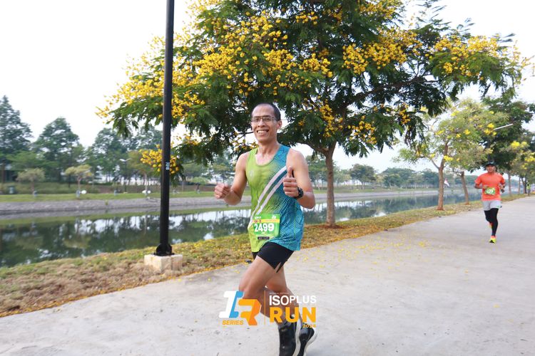 Race photo from ISOPlus Run 2024 Jakarta