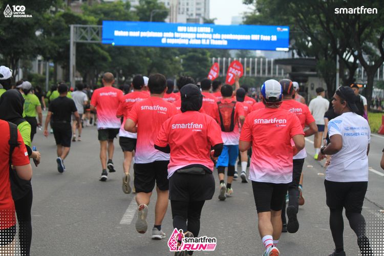 Race photo from Smartfren Run 2025 Vibes