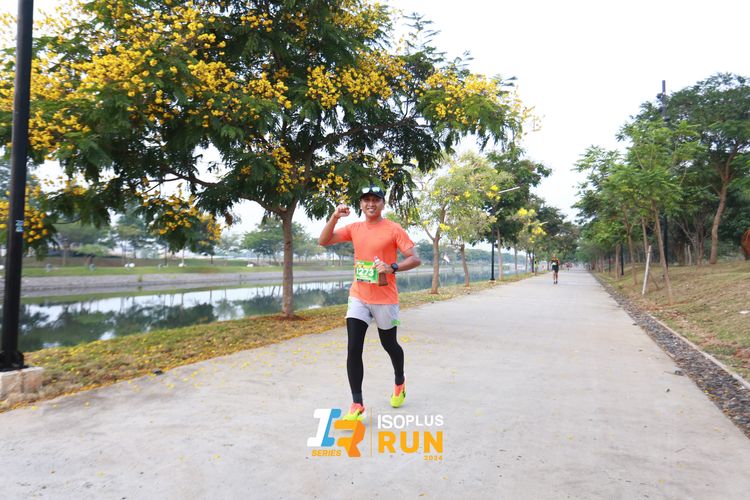 Race photo from ISOPlus Run 2024 Jakarta