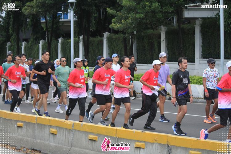 Race photo from Smartfren Run 2025 Vibes