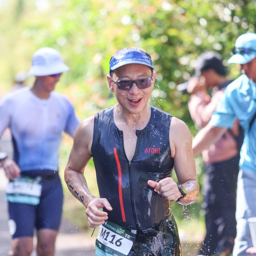 Race photo from Belitung Multisport Festival