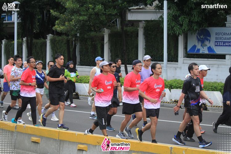 Race photo from Smartfren Run 2025 Vibes