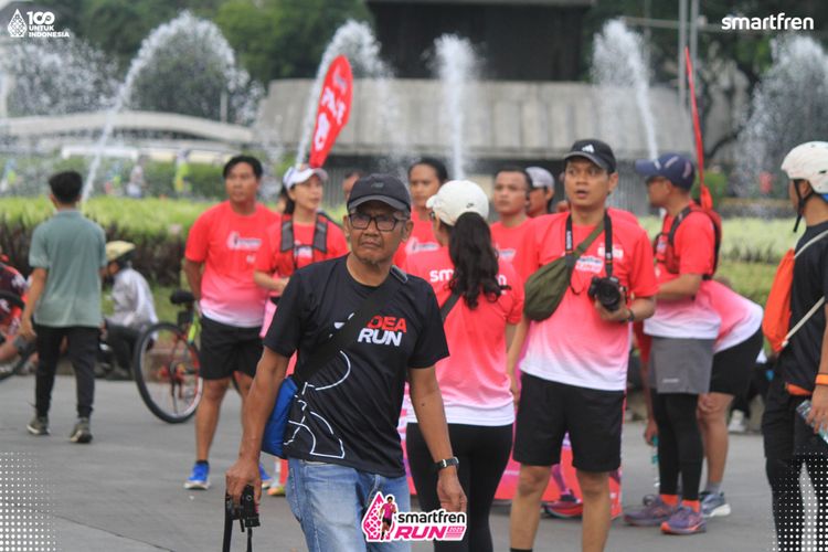 Race photo from Smartfren Run 2025 Vibes