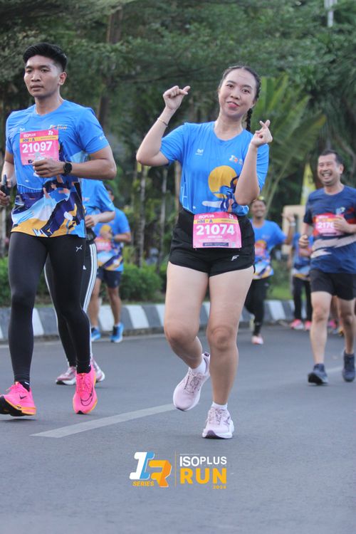 Race photo from Isoplus Run 2024 Surabaya