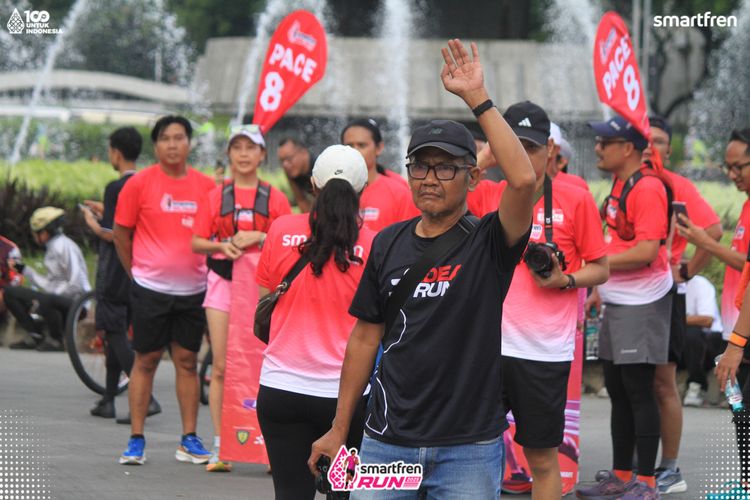 Race photo from Smartfren Run 2025 Vibes