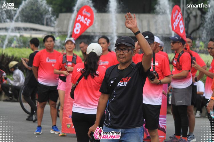 Race photo from Smartfren Run 2025 Vibes