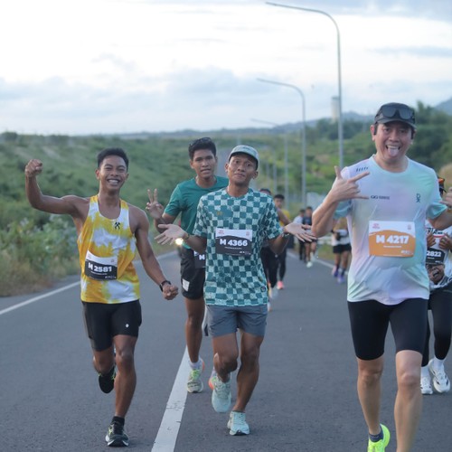 Race photo from KEDIRI HALF MARATHON 2026