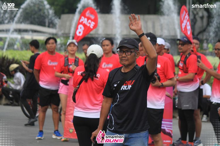 Race photo from Smartfren Run 2025 Vibes