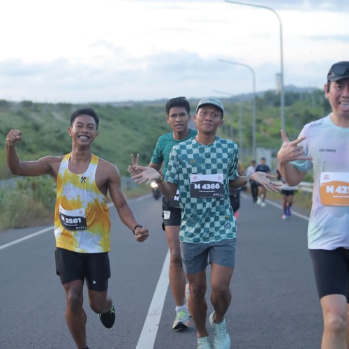Race photo from KEDIRI HALF MARATHON 2026