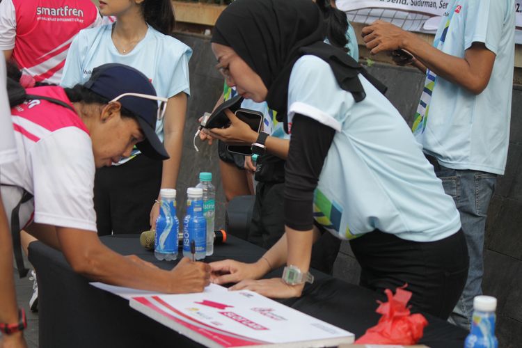 Race photo from Smartfren Run 2024 Vibes