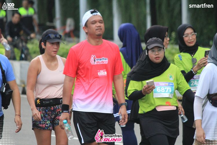 Race photo from Smartfren Run 2025 Vibes