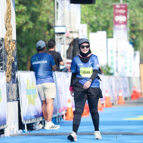 Race photo from BOGORUN 2026