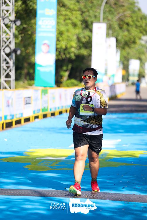 Race photo from Taman Budaya x BOGORUN 2025