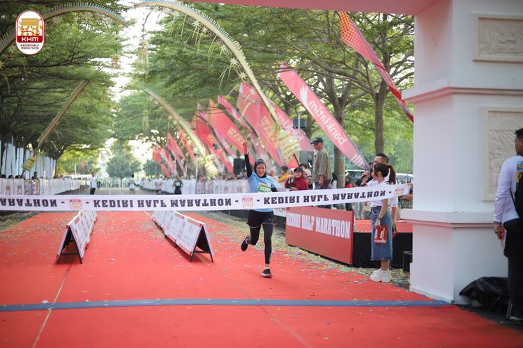 Race photo from Kediri Half Marathon 2024
