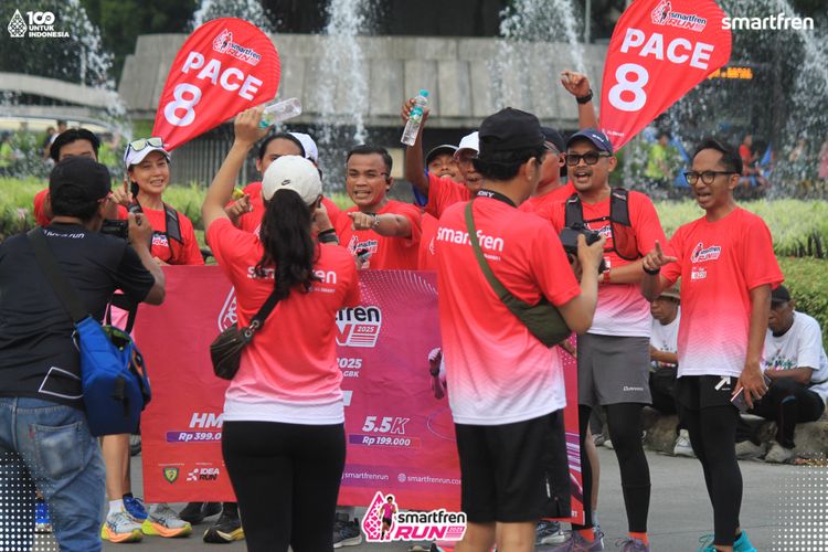 Race photo from Smartfren Run 2025 Vibes