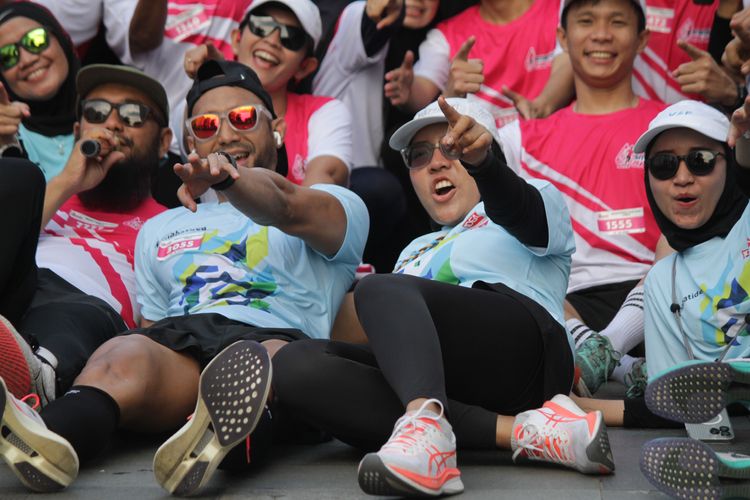 Race photo from Smartfren Run 2024 Vibes