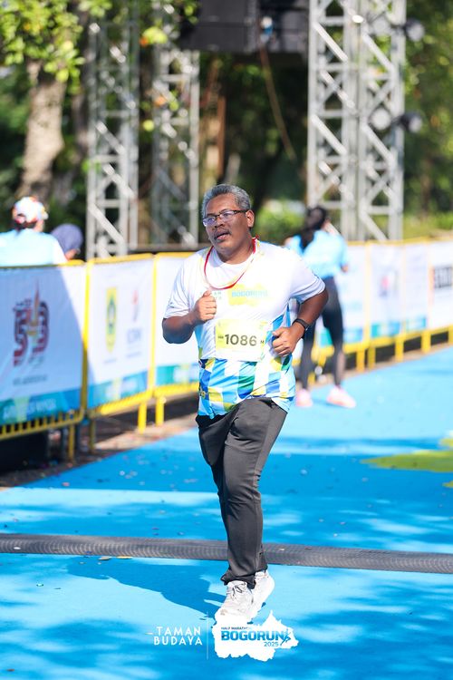 Race photo from Taman Budaya x BOGORUN 2025