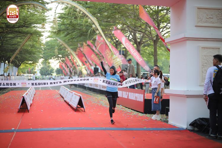 Race photo from Kediri Half Marathon 2024