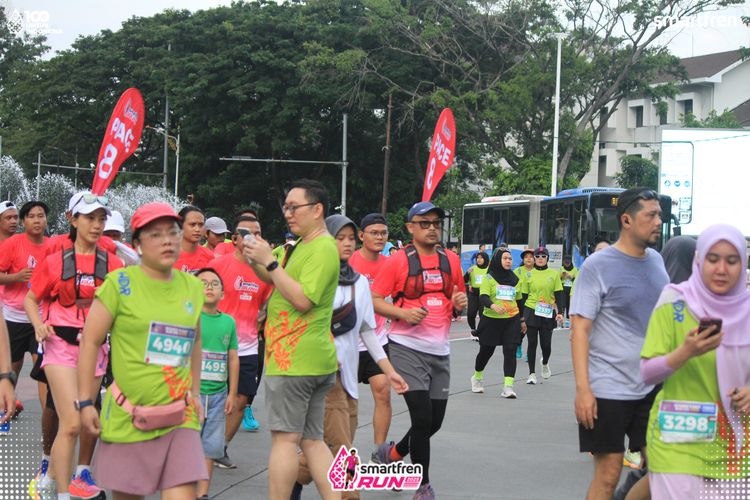 Race photo from Smartfren Run 2025 Vibes